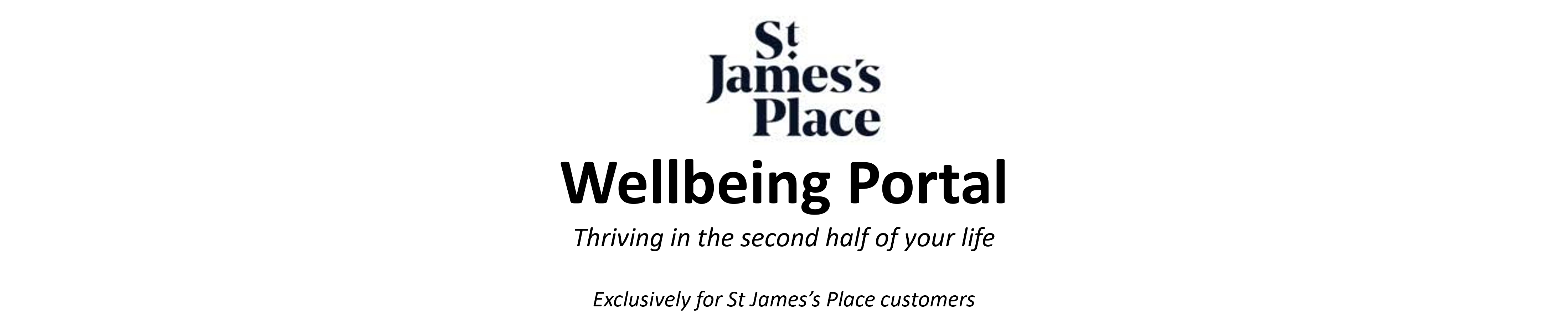 SJP wellbeing portal image