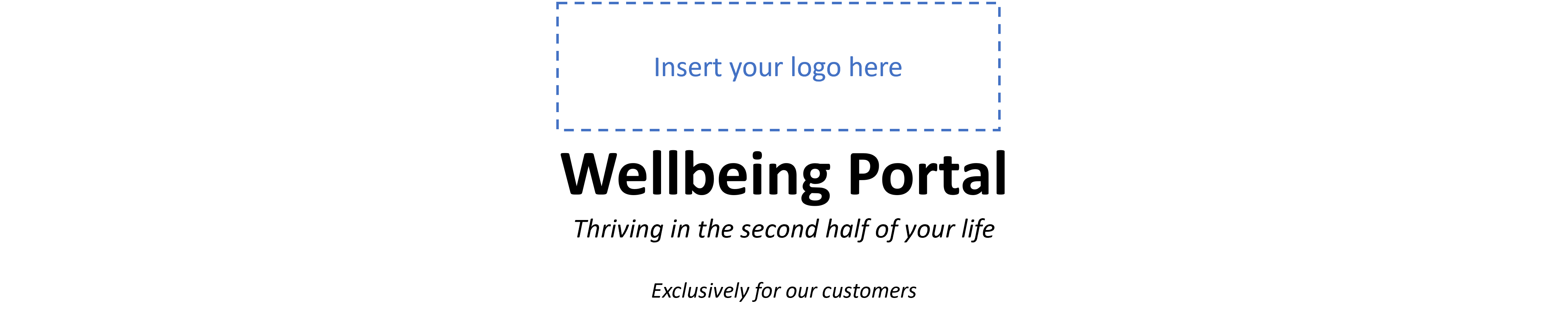 generic wellbeing portal image